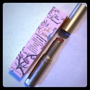 TooFaced La Crèmè color drenched lip cream.